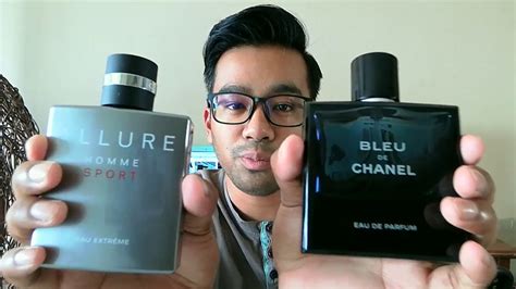 bleu de chanel vs chanel allure|CHANEL BATTLE! Allure Eau Extreme vs Bleu de Chanel .